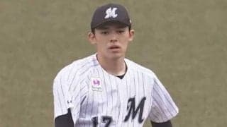 佐々木朗希、8回3安打1失点で今季6勝目お預け　5奪三振、牧に一発浴びる