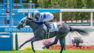 【新馬/函館5R】ダンカーク産駒 ニーナブランドが逃げ切りV