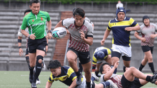 15トライを挙げる猛攻をみせ、玉川大に圧勝した！