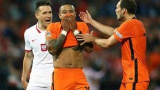 デパイ土壇場PK失敗のオランダの連勝ストップ…ポーランドに2点差追いつくも勝ち切れず《UEFAネーションズリーグ》