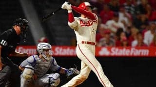 【MLB】大谷翔平、今季13号2ランは打球速度183キロの“高速”ロケット弾　初回にも適時二塁打で躍動