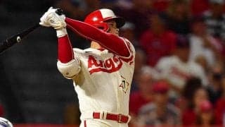 大谷翔平、衝撃のサイクル王手13号にLA実況席大興奮　日本語で「イッテラッシャーイ！」