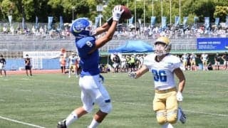 【アメリカンフットボール部】３１－７で東大に勝利！