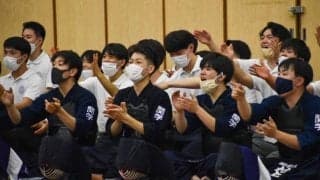 【剣道部】関大に３勝８敗４分で敗北