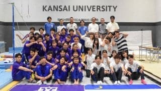 【体操部】勝敗つかずも、見事な演技を披露