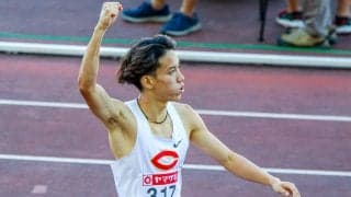 金子魅玖人、800ｍで悲願の初Ⅴ！「率直にうれしい」─第106回日本選手権・第38回U20日本選手権