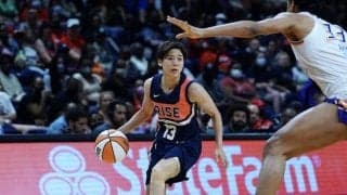 町田瑠唯がマーキュリー戦で3得点2アシストを記録…華麗なパスを披露もOTの末敗戦