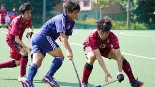 わずかに一歩及ばず　慶大に五位決定戦で悔しい敗北