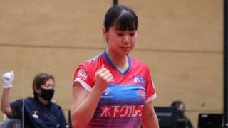 「可愛すぎます！！」「アイドルかと思った」卓球日本代表・長﨑美柚の“モデル風ショット”に絶賛の嵐