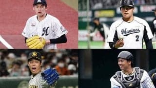阪神・青柳＆梅野、ロッテ・佐々木朗＆松川が2か月連続受賞　5月度DAZN「最優秀バッテリー賞」