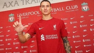 リバプール、ヌニェス獲得を発表！　「タイトルを獲得する、それがここに来た理由」