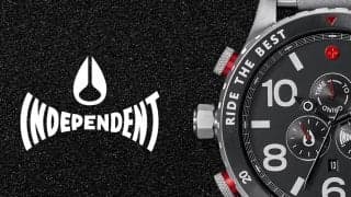 NIXON x INDEPENDENTが’Custom-Built to Grind’をコンセプトに限定コレクションをリリース！