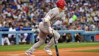 【MLB】大谷翔平、2試合連続マルチ　右前打＆右中間二塁打、城島健司に並び日本人歴代7位