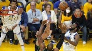 攻防両面で大活躍したウィギンズがベテラン陣に感謝「僕のベストを引き出してくれる」