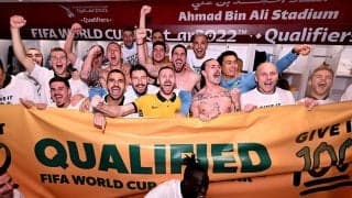 「イエー---イ！！！」豪のW杯出場に記者も“狂喜乱舞”　お母さんのスカーフが盗まれるアクシデントも…