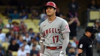 【MLB】大谷翔平あれれ？　“お得意”左腕のはずが2三振3タコ…エ軍は7回まで“ノーノー”許す