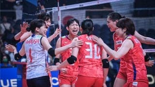 女子日本代表　負けなしの6連勝
