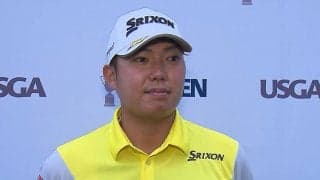 出水田大二郎「我慢してチャンスが来たら獲れるように頑張りたい」　初日は3オーバー79位