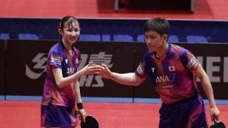 世界卓球銀メダルペアの張本・早田が宇田・伊藤に快勝！決勝進出【卓球 WTTザグレブ】