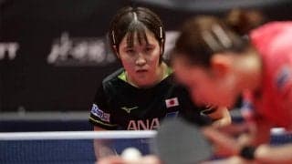 平野美宇 フルゲームの末に早田ひなを撃破！黄金世代対決を制してベスト8進出【卓球 WTTザグレブ】
