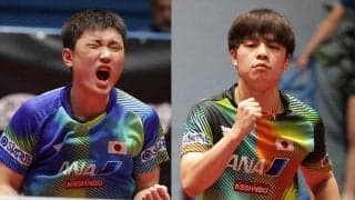 張本智和 一昨年の中国ジュニア王者を下す！宇田も世界卓球銅の韓国選手を撃破【卓球 WTTザグレブ】
