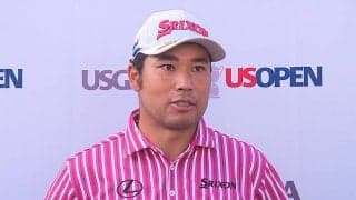 松山英樹「一つでも差を縮めていけるように」　R.マキロイの飛距離には「ちょっと悔しい」