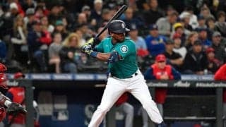 【MLB】マリナーズのアップトンが頭部死球で交代　昇格直後に襲われた悲劇に球場騒然