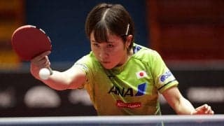 平野美宇 中国期待のホープを下して準決勝進出！【卓球 WTTザグレブ】