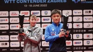 張本・早田ペア『はりひな』が強さを見せつけて優勝！香港エースペアをストレートで圧倒【卓球 WTTザグレブ】