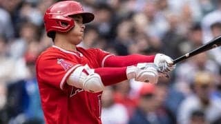 【MLB】大谷翔平、連続試合安打は11でストップ　延長戦も5タコ…トラウト弾でWヘッダー先勝