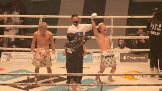 【THE MATCH 2022】那須川天心、K-1王者・武尊を判定で下し涙の“完全決着”　47戦無敗でキック卒業へ