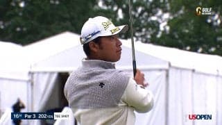 【動画】松山英樹、ボギーなしの5バーディ「65」で単独4位　全米オープン最終日ハイライト
