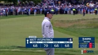 【動画】マシュー・フィッツパトリック、全米オープンでメジャー初制覇！　全米オープン最終日ハイライト