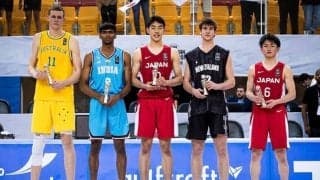 日本をけん引した川島悠翔がU16アジア選手権のMVPを受賞…平均26.6点で得点王に