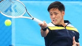  守屋宏紀、逆転で初戦突破 