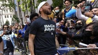 ベイエリアで優勝パレードを行なったウォリアーズのカリー「今でも新鮮なものさ」