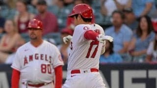 秒速９メートル？大谷翔平の速すぎる内野安打に現地解説も感嘆「ストライドが軽やか」