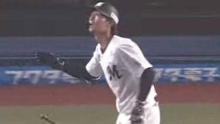 どよめく場内「打球見えない」　藤原の“衝撃弾道”は「どこ飛んでいったかわからん」