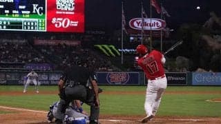 【MLB】大谷翔平は「ボールを跡形もなく破壊した」　打った瞬間の驚速179キロ弾に米記者も興奮