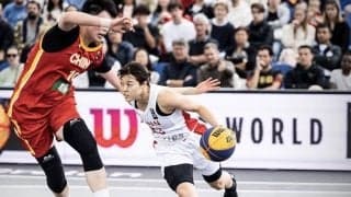 3x3ワールドカップが開幕…初戦を落とした女子日本代表が第2戦で中国に白星／3x3W杯