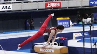 全日本種目別に藤尾・向中野が出場　落下が響き決勝進出とはならず