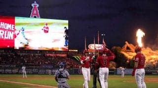 大谷翔平、特大3ランですぐさま見せた“確信の仕草”に米記者注目「彼は知っていた」