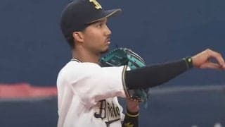 「メジャー級のプレー」　一塁手のグラブ突き刺す爆肩炸裂、オリ宗の「送球正確すぎ」