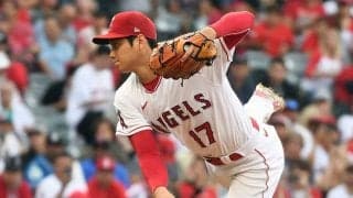【MLB】大谷翔平、4回まで毎回9奪三振無失点　12者連続アウト、メジャー通算300K到達
