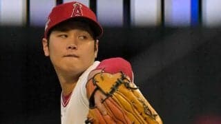 【MLB】大谷翔平、6回ゲッツー斬りに雄叫び　6回まで10K2安打無失点、6勝目の権利