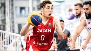 男子日本代表は連敗スタート…ポーランド、ラトビアにノックアウト負け／3x3W杯