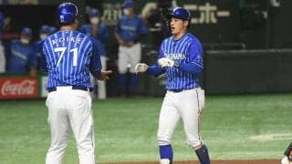 DeNA・森敬斗がプロ初本塁打　3年目イケメン内野手の“記念弾”に敵地も沸いた