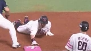 審判すら分からずキョロキョロ…100万再生突破の“走者騙し討ち”は「初めて見たわ」