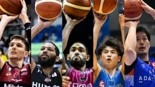 2021－22シーズン B1で最も多くの3ポイントシュートを決めた選手は？