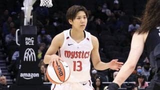 町田瑠唯がストーム戦で2アシストを記録…ミスティックスは4Qに猛追するも2連敗